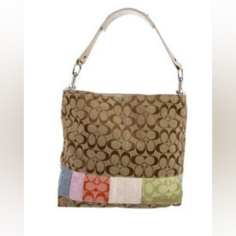 Coach Signature Y2K Patchwork Handbag